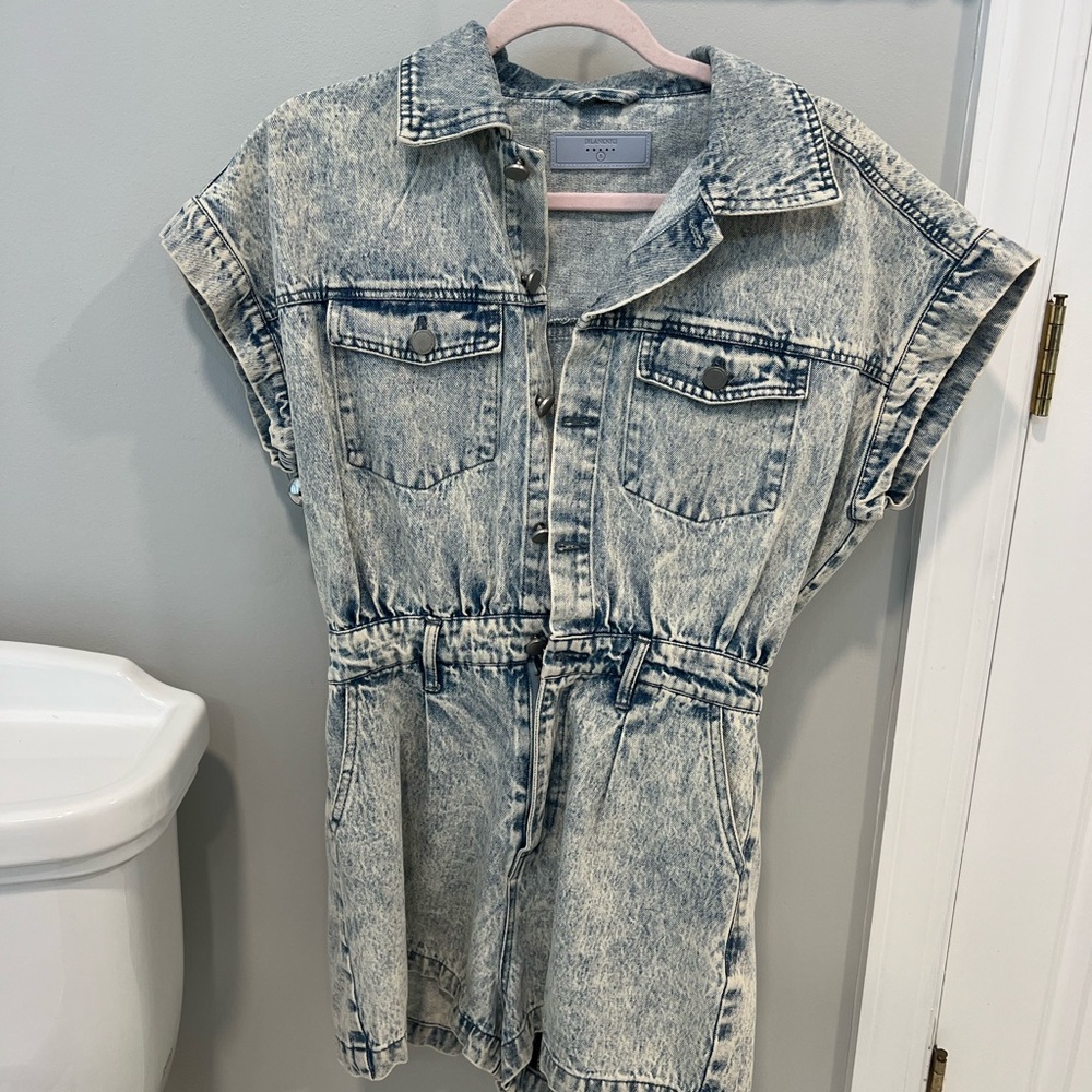 BlankNYC Denim romper
